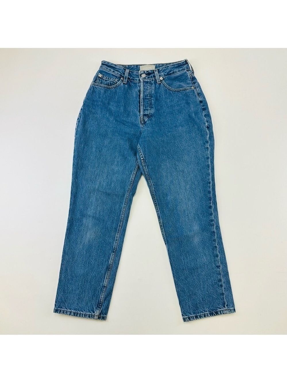 Everlane The 90s Cheeky curvy straight jean Size 28 ankle organic cotton
